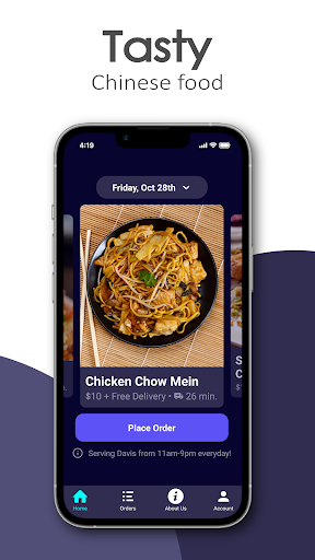 Android application ChowDown screenshort
