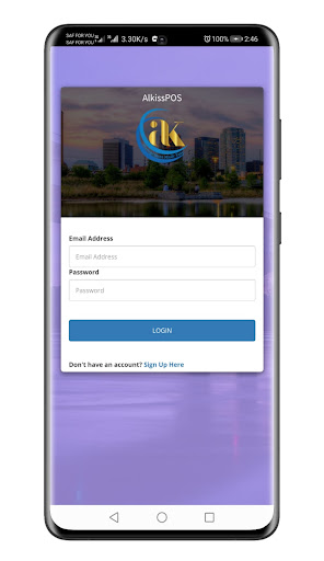 Android application AlkissPOS screenshort