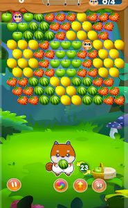 Bubble Shooter Fruits