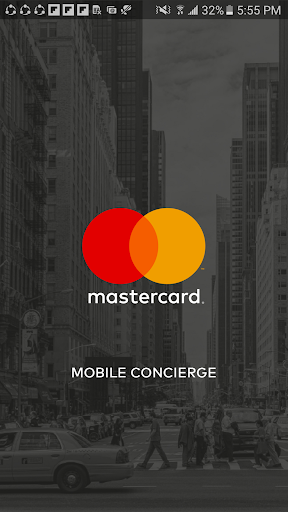 Android application mastercard Concierge screenshort