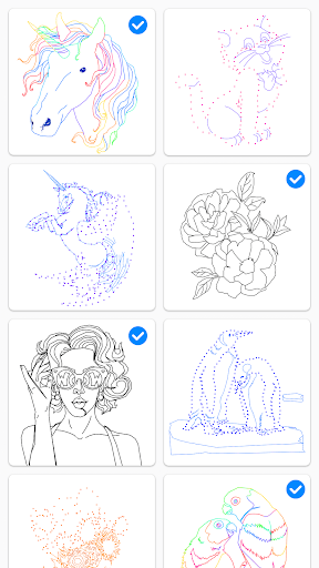 Dot to Dot to Coloring Screen 3