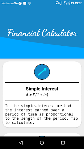Financial Calculator Screenshot 1 - AppWisp.com