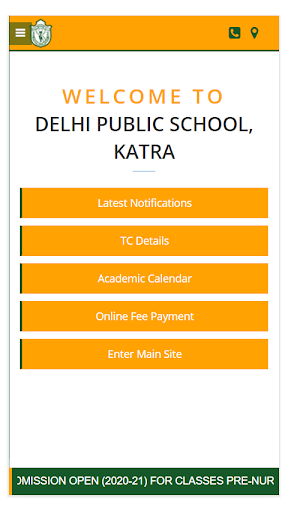 DPS Katra E-Learning App Screen 2