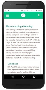 Micro Teaching Unknown