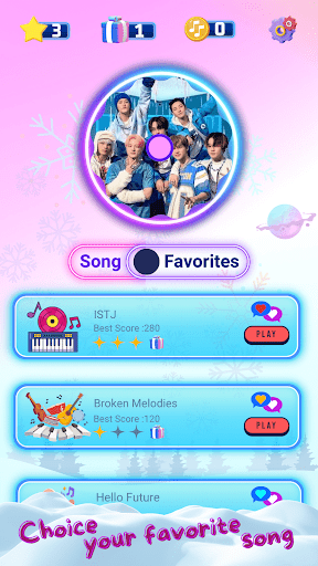Android application ISTJ - NCT Dream Tiles Kpop screenshort