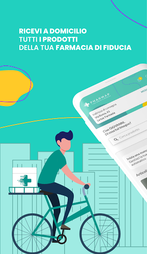 Android application Pharmap - Consegna farmaci screenshort