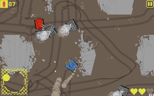 Android application Flank That Tank! screenshort