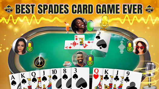 Spades Online Club - Card Game  screenshots 9