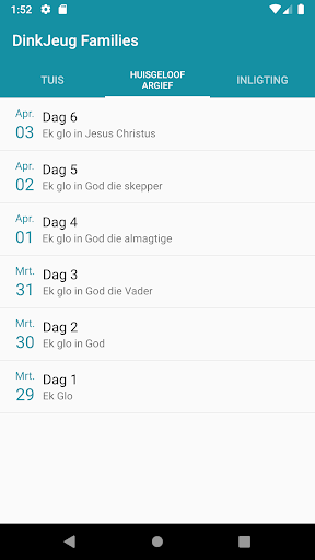 DinkJeug Families Screen 3
