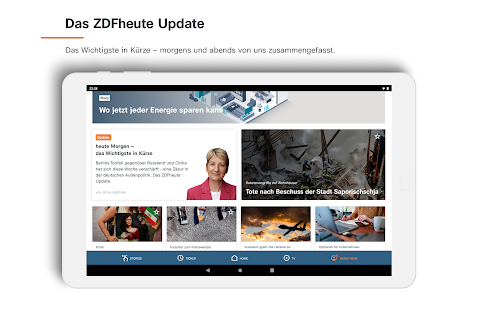 ZDFheute - Nachrichten Screenshot