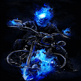 Blue Fire Bike LWP icon