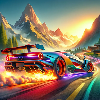Neon Car 3D: Car Racing apk