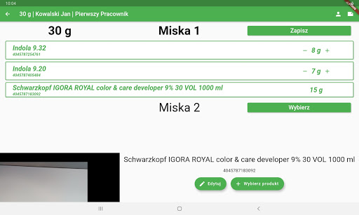 Android application Color Lab screenshort