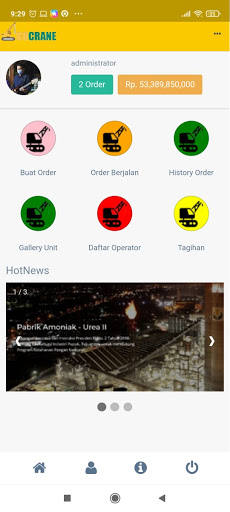 Android application Gocrane 2.0 screenshort