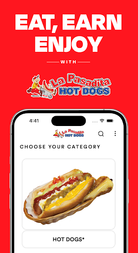 Android application La Pasadita Hot Dogs screenshort