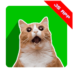Cover Image of Download Cat Stickers for WhatsApp-Stic  APK