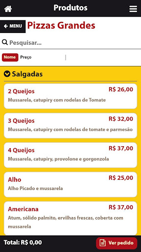 Pizzaria Sabor do Litoral Screen 2
