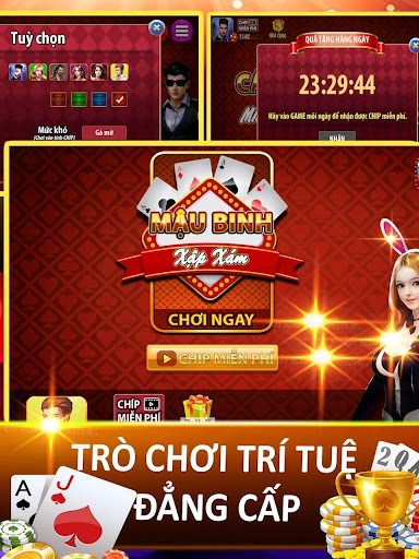Mậu binh offline 2019 - mau binh - xập xám