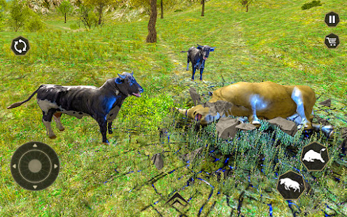 Angry Bull Attack Cow Games 3D 1.5 APK screenshots 5
