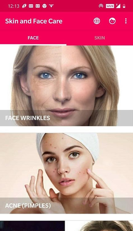 Skin and Face Care - acne, fai - 2.2.1 - (Android)