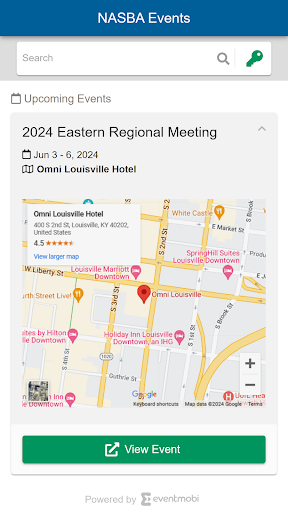 NASBA Events Screen 2