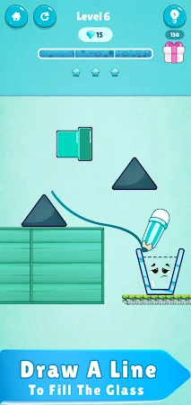 Game screenshot Fill the Glass - Puzzle Game apk download