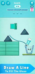 Fill the Glass - Puzzle Game