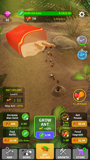 Little Ant Colony - Idle Game - Simulation - games