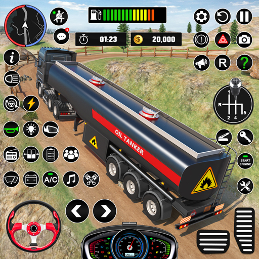 Oil Truck Driving Games 4.1 APK + Modificación (Unlimited money) para Android