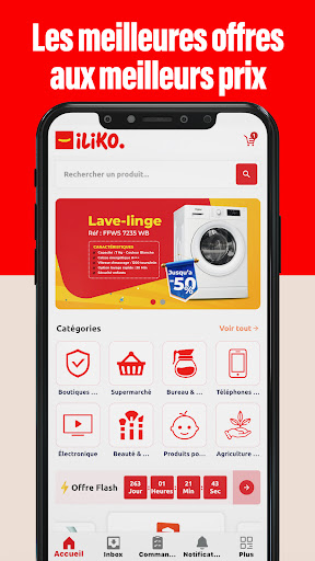 Android application iliko screenshort