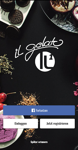 Android application Il Gelato screenshort