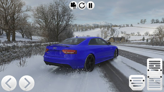 Highway Audi RS5 Simulator 5 APK screenshots 4