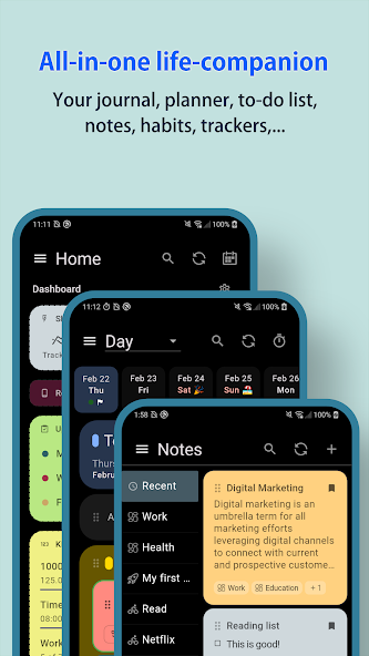 Journal it! - Bullet Journal, Diary 9.3.17 APK + Мод (Unlimited money) за Android