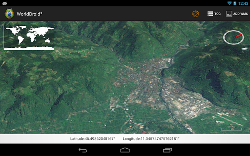 Android application WorldDroid ³ screenshort