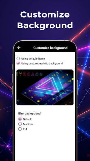 Neon LED KeyBoard Screenshot 3 - AppWisp.com