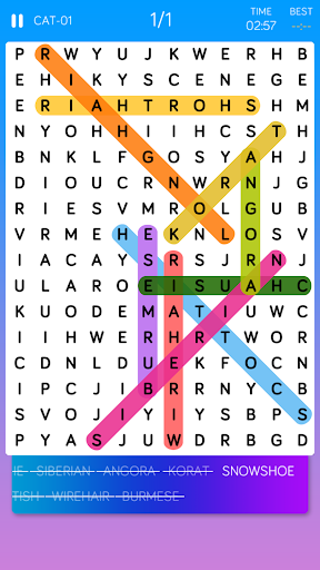 Word Search Screen 2