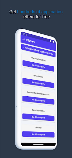 AI: Cover Letter Maker Screen 2