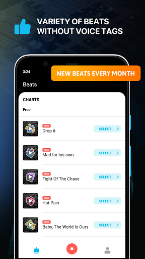 Self Rap - Record hip hop beat