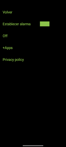 Alarm clock pelcb Screen 3
