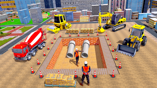 City Construction Sim Games 3D