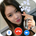 Cover Image of Unduh Rose Video Call Blackpink- Video Call Simulation 1.0.7 APK