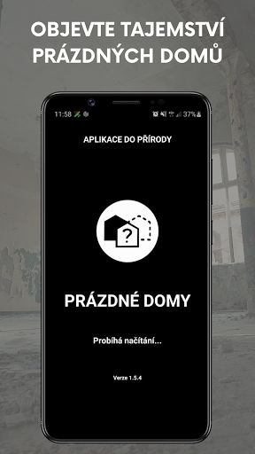Android application Prázdné domy screenshort
