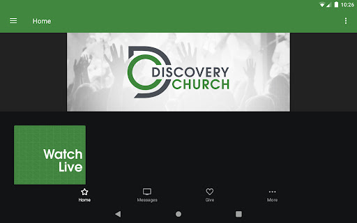 Screenshot of Discovery Church Florida
