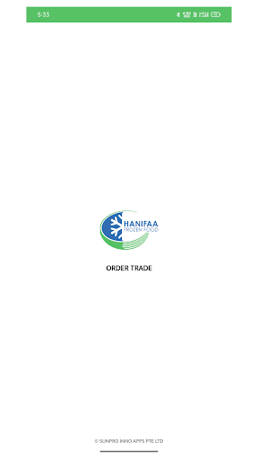 Android application Hanifaa Order Trade screenshort