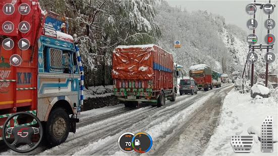 Offroad Snow Truck Simulator 0.6 APK screenshots 3