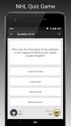 Fan Quiz for NHL - Screenshot 1