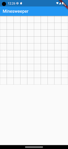 Android application Minesweeper screenshort