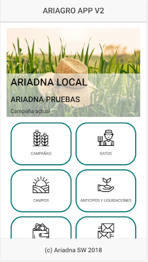 Android application AriAGRO 2 screenshort