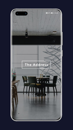 Android application The Address screenshort