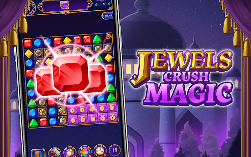Screenshot of Jewels Crush Magic(Match 3)
